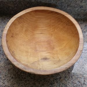 Spencer Peterman 10.5 inch splated maple round bowl